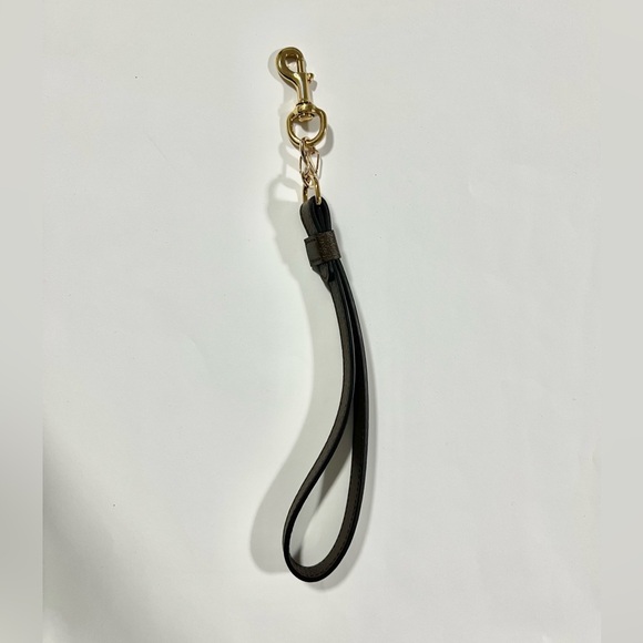 New Gucci Chain Necklace Handbag strap Pet Leash Gold Plated Leather - Picture 7 of 11